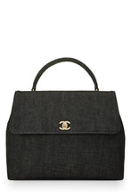 Carregar imagem no visualizador da galeria, CHANEL BLACK DENIM KELLY