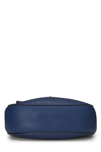 CHLOÉ CAPTIVE BLUE LEATHER DREW MEDIUM