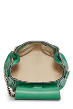 Carregar imagem no visualizador da galeria, CHLOÉ GREEN LEATHER &amp; SUEDE FAYE BACKPACK MINI