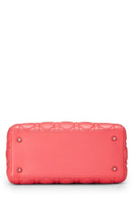 Charger l&#39;image dans la galerie, CHRISTIAN DIOR PINK QUILTED CANNAGE LAMBSKIN LADY DIOR MEDIUM