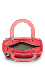 Charger l&#39;image dans la galerie, CHRISTIAN DIOR PINK QUILTED CANNAGE LAMBSKIN LADY DIOR MEDIUM