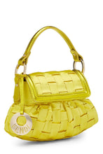 Charger l&#39;image dans la galerie, FENDI YELLOW WOVEN SATIN CHEF MINI