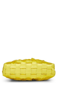 FENDI YELLOW WOVEN SATIN CHEF MINI