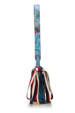 Carregar imagem no visualizador da galeria, GUCCI BLUE LEATHER GG FLORAL SYLVIE