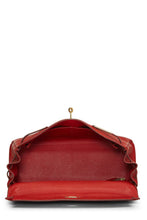 Carregar imagem no visualizador da galeria, HERMÈS ROUGE GARANCE TOGO KELLY RETOURNE 32