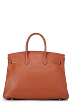 Carregar imagem no visualizador da galeria, HERMÈS FAUVE ARDENNES BIRKIN 35