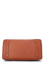 Carregar imagem no visualizador da galeria, HERMÈS FAUVE ARDENNES BIRKIN 35