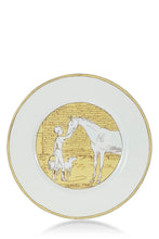 Load image into Gallery viewer, HERMÈS YELLOW PREMIER MATIN DE L&#39;AN 6-PC SAUCER SET