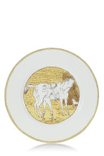 Load image into Gallery viewer, HERMÈS YELLOW PREMIER MATIN DE L&#39;AN 6-PC SAUCER SET