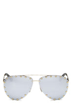 Carregar imagem no visualizador da galeria, LOUIS VUITTON SILVER &amp; GOLD PARTY SUNGLASSES