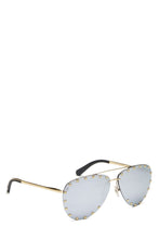Carregar imagem no visualizador da galeria, LOUIS VUITTON SILVER &amp; GOLD PARTY SUNGLASSES