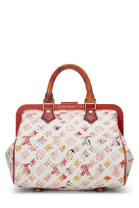 LOUIS VUITTON RICHARD PRINCE X LOUIS VUITTON LIMITED EDITION MONOGRAM WATERCOLOR FRAME SPEEDY