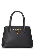 Load image into Gallery viewer, PRADA BLACK VITELLO DAINO HANDBAG MINI
